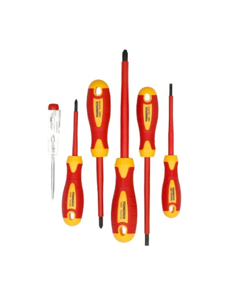 Jeu de tournevis Ferrestock (6 pcs)