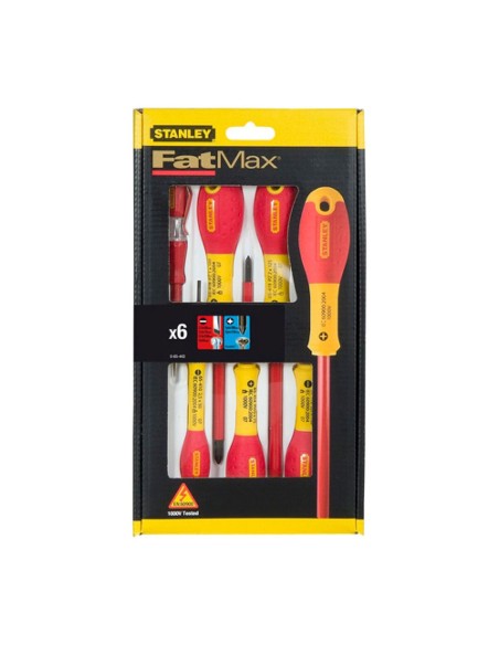 Jeu de tournevis Stanley (6 pcs)