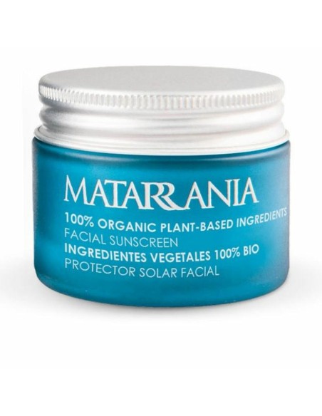 Écran solaire visage Matarrania 100% Bio Spf 50 30 ml