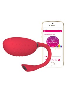 Œufs vibromasseur Magic Motion Fugu Rouge