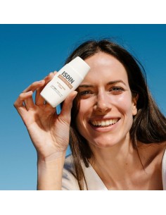 Crème Solaire Avec Couleur Isdin FOTO ULTRA 100 Spf 50+ 50 ml 2