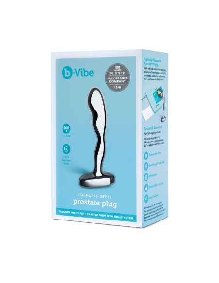 Plug Anal B-Vibe Argenté