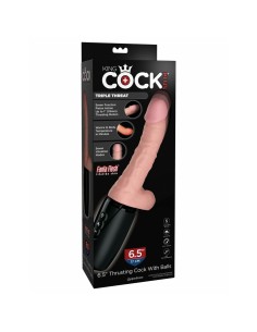 Gode réaliste Pipedream King Cock Plus ABS TPE Ø 3,6 cm 2