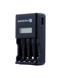 Chargeur de batterie EverActive NC450B Piles x 4