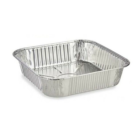 Lot de plateaux pour aliments Kinvara 23241 Jetable Carré 12 Unités