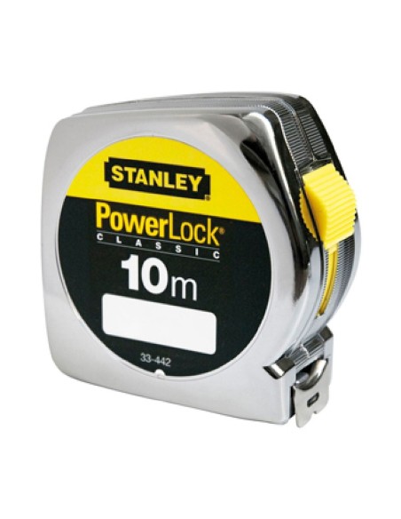 Flexomètre Stanley POWERLOCK 10 m x 25 mm ABS