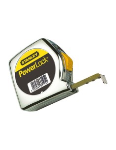 Flexomètre Stanley POWERLOCK 5 m x 19 mm ABS