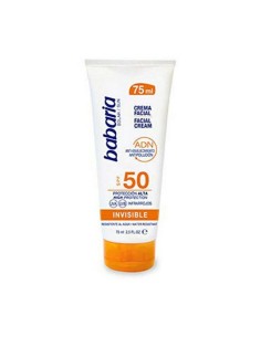 Écran solaire visage SOLAR ADN INVISIBLE Babaria Solar Adn Invisible Spf 50 (75 ml) 75 ml Spf 50