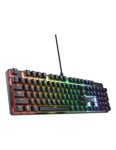 Clavier pour jeu Trust GXT 871 Zora Noir Multicouleur QWERTY Qwerty US