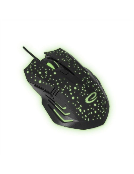 Souris Gaming Esperanza EGM212 Noir Vert