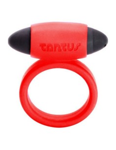 Anneau de Pénis vibrant Tantus Noir/Rouge