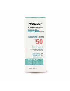 Protecteur Solaire Fluide Babaria Solar Mineral Uv Spf 50 50 ml