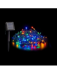 Guirlande lumineuse LED Krist+ 01784 Multicouleur Solaire