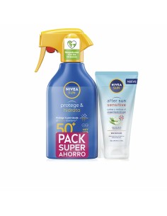 Set de protection solaire Nivea Spf 50 2 Pièces