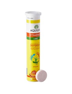 Supplément Alimentaire Aquilea   Vitamine C Zinc 14 Unités