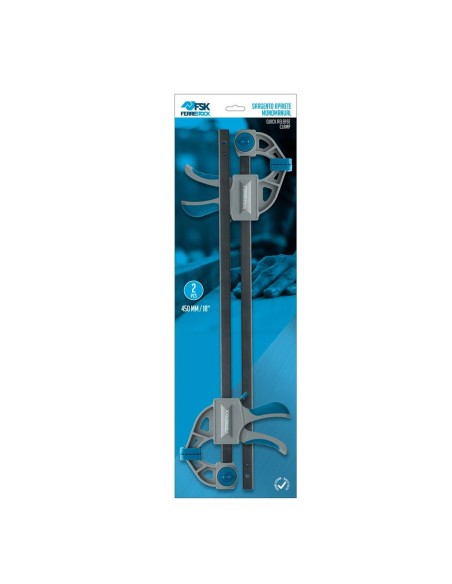 Serre joint une main Ferrestock 18"/450 mm (2 pcs)