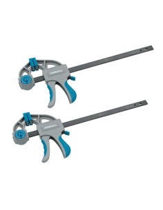 Serre joint une main Ferrestock Acier Plastique (2 pcs)