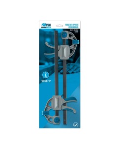 Serre joint une main Ferrestock Acier Plastique (2 pcs) 2