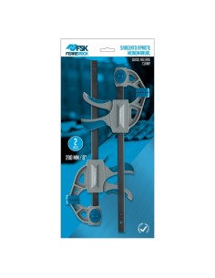 Serre joint une main Ferrestock 8"/200 mm (2 pcs) 2