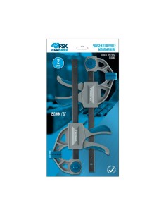Serre joint une main Ferrestock Acier Plastique (2 pcs) 2