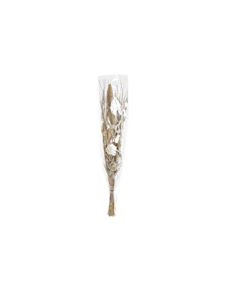 Branche DKD Home Decor Naturel Doré Blanc Jaune Fleur séchée (30 x 30 x 100 cm) (2 Unités)