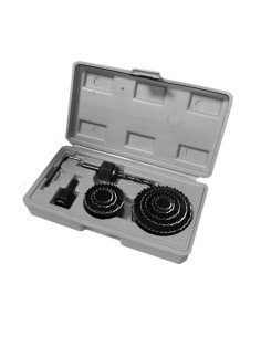 Ensemble de scies-cloches Ferrestock 19 - 22 - 25 - 29 - 38 - 44 - 51- 64 mm