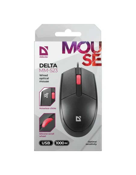 Souris Gaming Defender DELTA MM-523 Noir