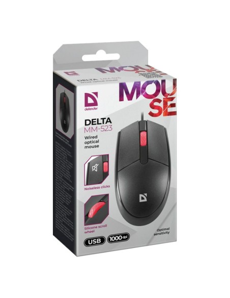 Souris Gaming Defender DELTA MM-523 Noir