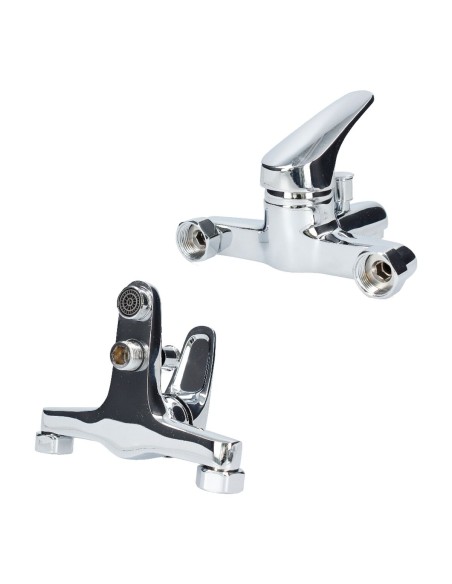 Ensemble d'accessoires Fontastock Bain/Douche Zinc