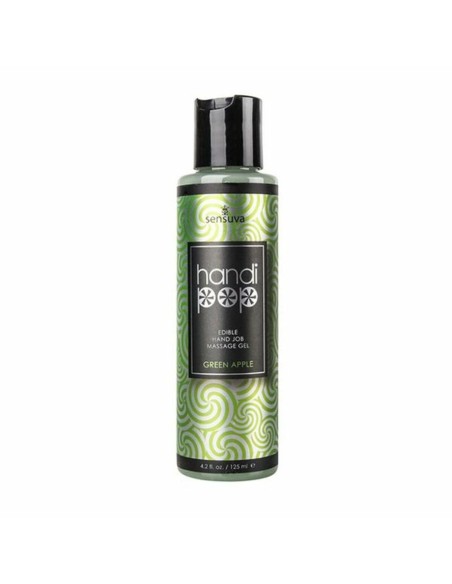 Gel de Massage masturbant Handipop Pomme Verte 125 ml Sensuva VL488