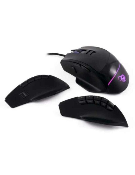 Souris Gaming CoolBox ProSwap Noir Modulaire RGB