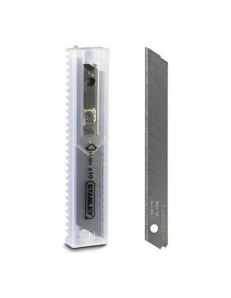 Lame de cutter Stanley (10 uds) 9 mm