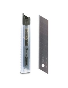 Lame de cutter Stanley 18 mm (10 uds) 9 mm