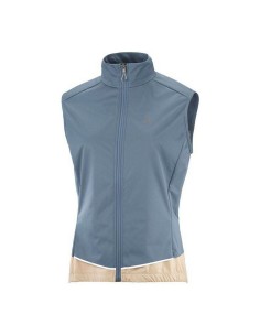 Gilet Femme Salomon Light Shell Bleu clair