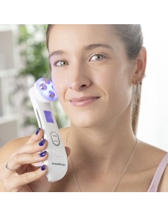 Masseur Facial avec Radiofréquence, Photothérapie et Électrostimulation Wace InnovaGoods