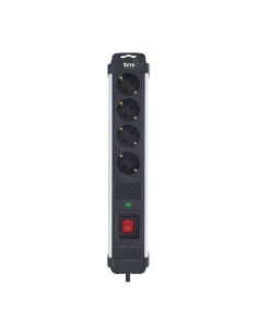 Rallonge 4 prises Schuko avec interrupteur TM Electron 230 V
