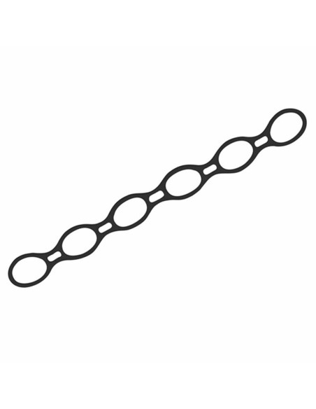 Bandes de résistance élastiques Avento 42SB-BLK Silicone Noir