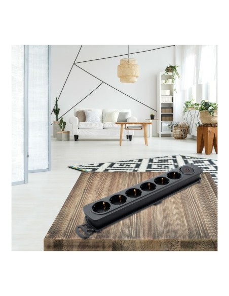Multiprise 6 Prises avec Interrupteur TM Electron 250 V