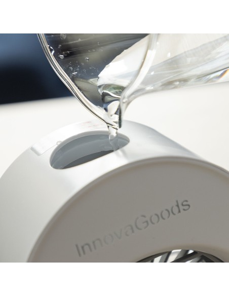 Mini-climatiseur Humidificateur à Ultrasons avec LED Koolizer InnovaGoods