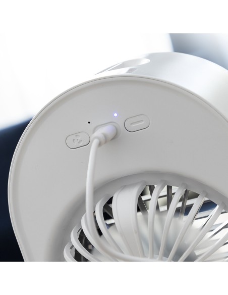 Mini-climatiseur Humidificateur à Ultrasons avec LED Koolizer InnovaGoods