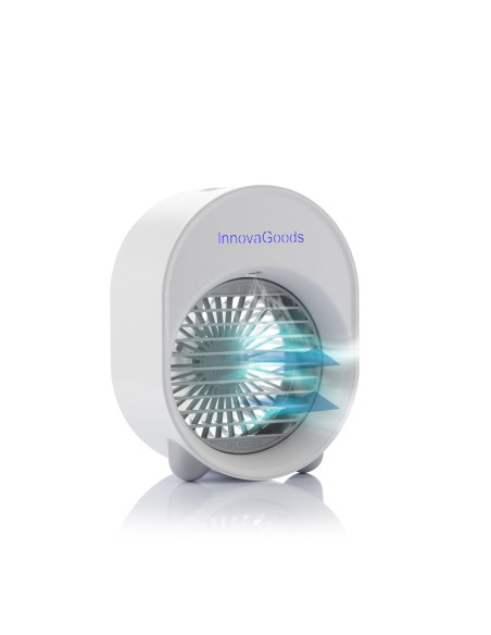 Mini-climatiseur Humidificateur à Ultrasons avec LED Koolizer InnovaGoods