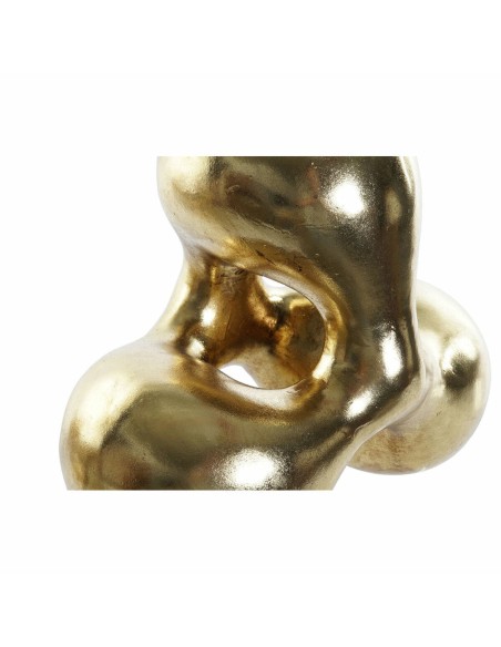 Figurine Décorative DKD Home Decor 28,5 x 18 x 26 cm Abstrait Doré