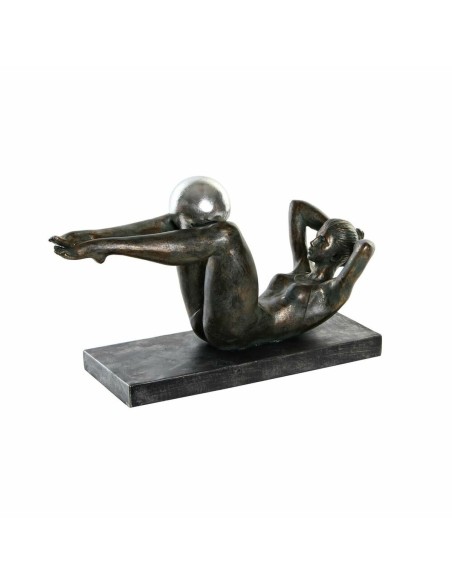 Figurine Décorative DKD Home Decor Cuivre Résine (29.5 x 13.5 x 17 cm)