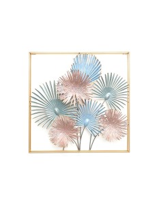 Décoration murale DKD Home Decor Métal (90 x 7 x 90 cm)