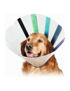 Collier de protection Isabelino pour chiens KVP EZ Clear (18-25 cm)