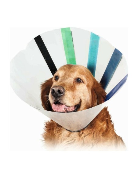 Collier de protection Isabelino pour chiens KVP EZ Clear (16-19 cm)