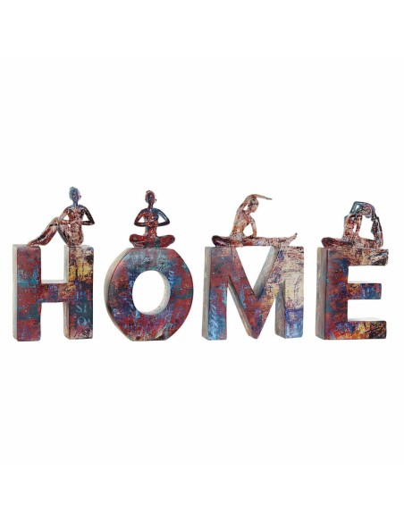 Figurine Décorative DKD Home Decor Résine (11.5 x 4.5 x 23 cm) (4 pcs)