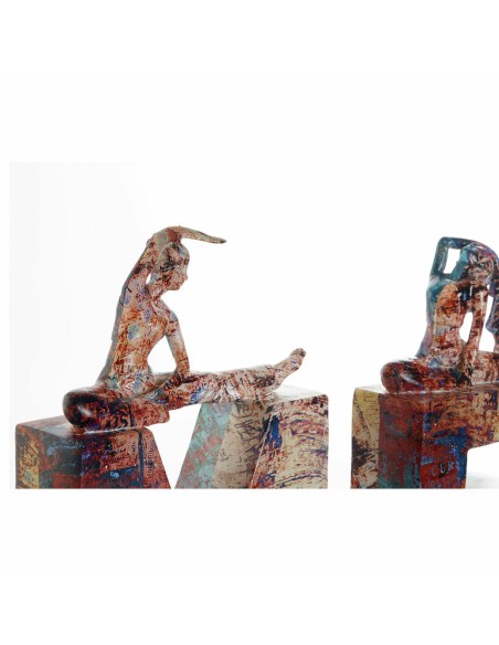 Figurine Décorative DKD Home Decor Résine (11.5 x 4.5 x 23 cm) (4 pcs)