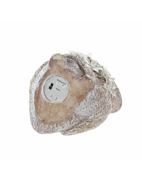 Figurine Décorative DKD Home Decor Vert Rose Naturel animaux Shabby Chic 20,5 x 10 x 17 cm (3 Pièces)