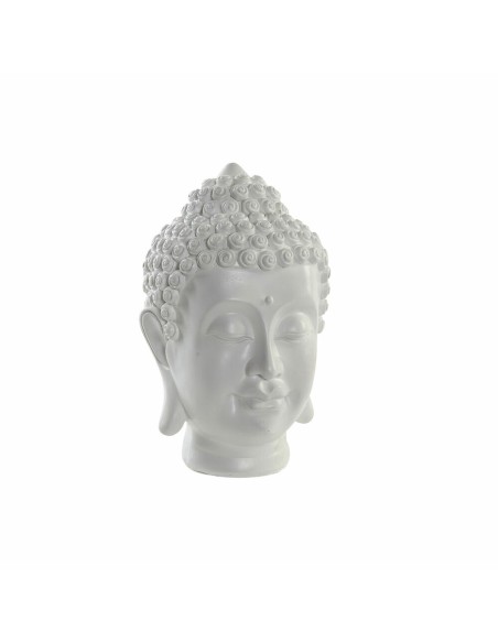 Figurine Décorative DKD Home Decor Buda Blanc Résine (20 x 20 x 30 cm)